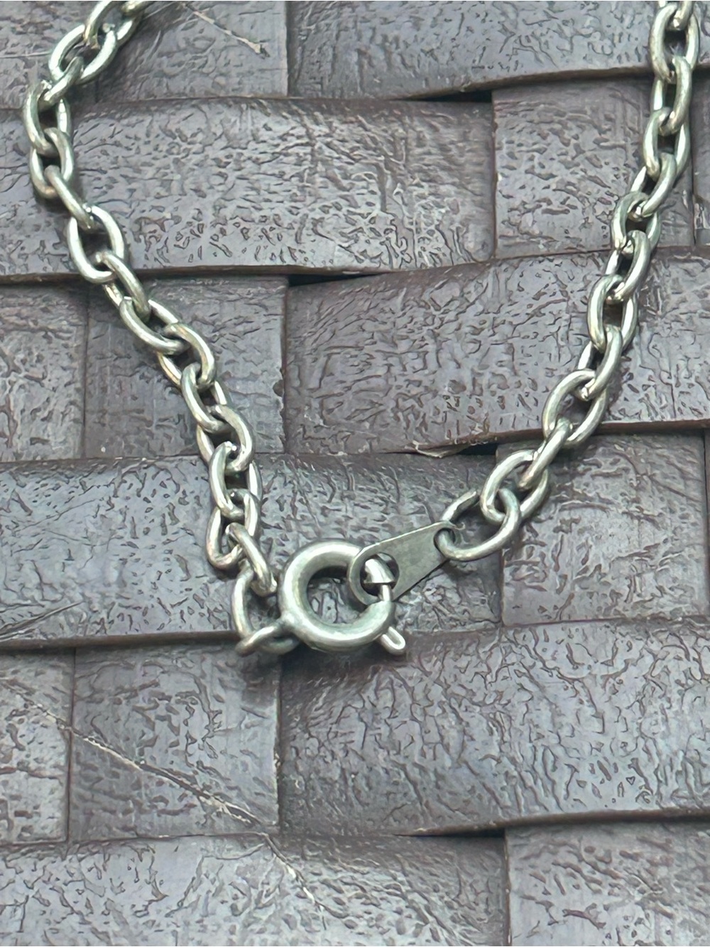 ANGEL & DRAGON DUAL PENDANT 2.5” and 10.5” Necklace Two-Tone Silver & Bronze - Picture 4 of 15